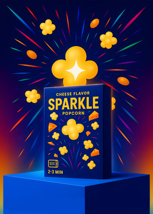 Бренд попкорна «Sparkle»