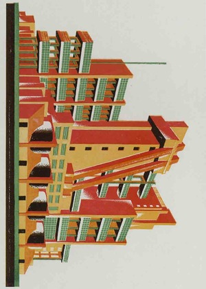 Яков Чернихов. Картина в объёме