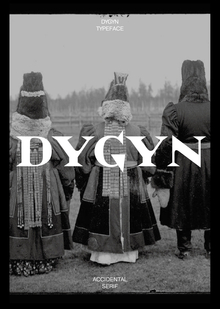 Dygyn typeface