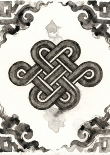 Фирменный стиль для магазина бурятских сувениров Тэнгэри