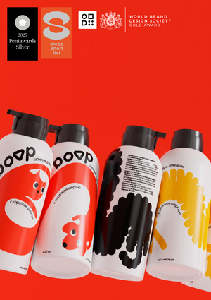 «Boop» Pet Shampoo on WBDA & Pentawards