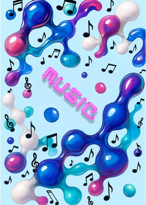 MUSIC CROSS WORK