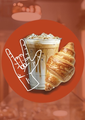 «Жест» — кофейня для глухонемых 