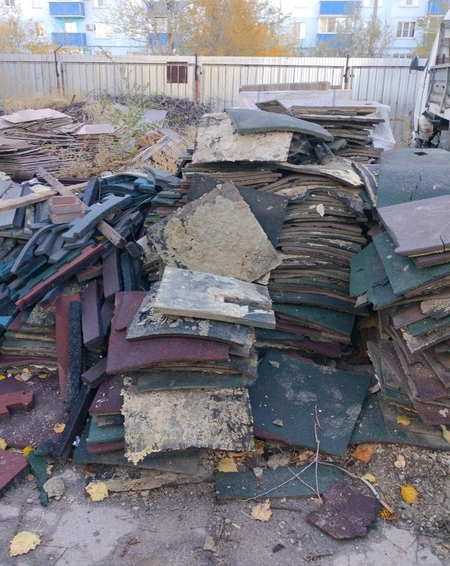 Вторая жизнь старым резиновым покрытиям