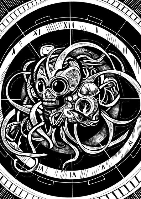 пожиратель в часовом механизме 