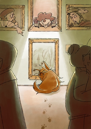 Третьякот: как вести себя в музее. Разработка