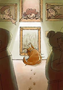 Третьякот: как вести себя в музее. Разработка