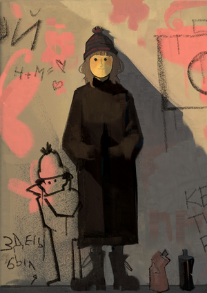 помаши маме ручкой