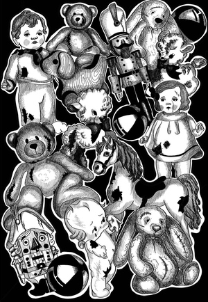 Игрушки в постапокалипсисе