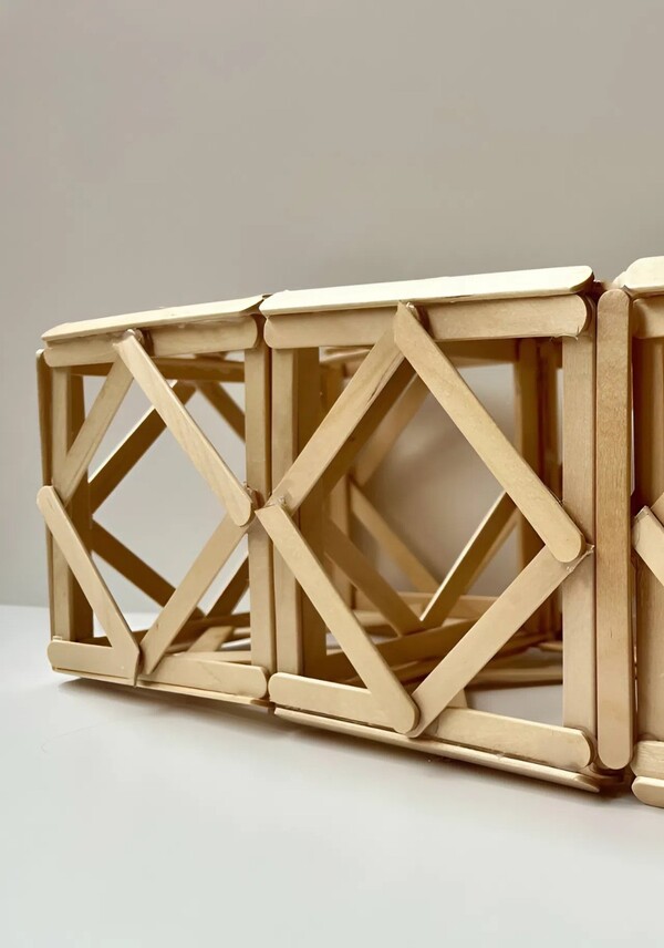 Строение ромбических ферм