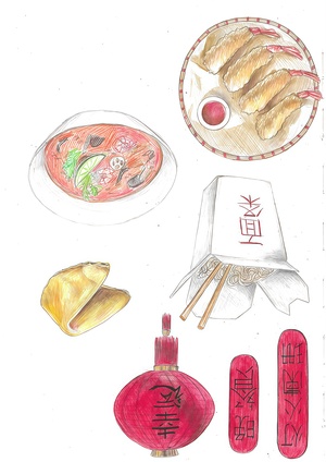 Гастро-Азия стикеры