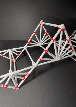 Макет из подручных материалов