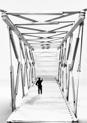 Полураскосная ферма в мостостроении