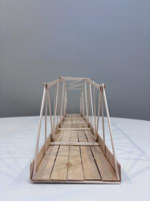 Trough truss