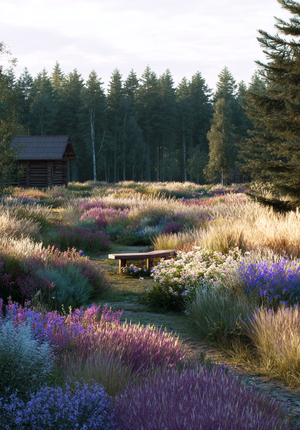 Средовая концепция: «Сад одной мелодии»