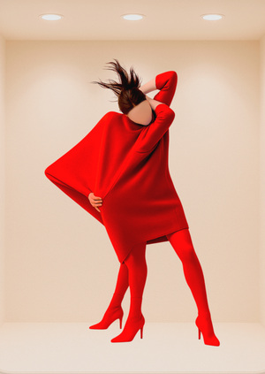 Витрина бренда Courrèges