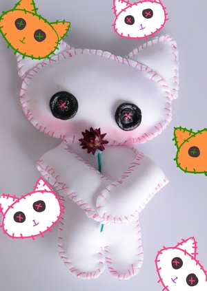 Плюшевый комикс «Цветок для Пушинки»