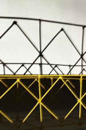 Макет мостовой конструкции