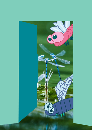 Стрекоза. Древний летающий хищник.