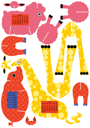 ЗверьеМое — календарь-трансформер