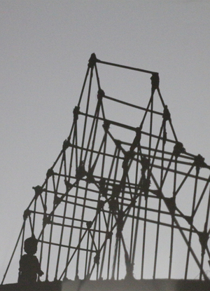 Макет мостовой фермы