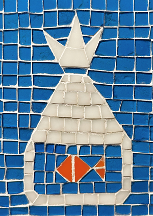 Мозаика "Новый спутник" и "Золотая рыбка"