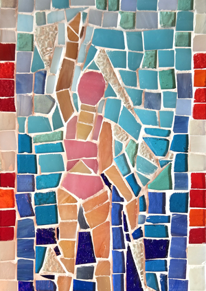 Мозаика «Бассейн» и «Спасательный круг»