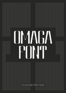 Omaga font Omaga font