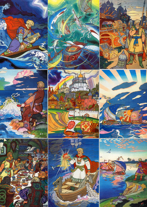 Световая инсталляция для отеля  «Кораблики Садко»