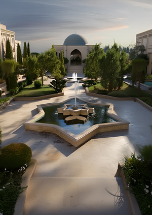 Концепция пространства «Сад мира»