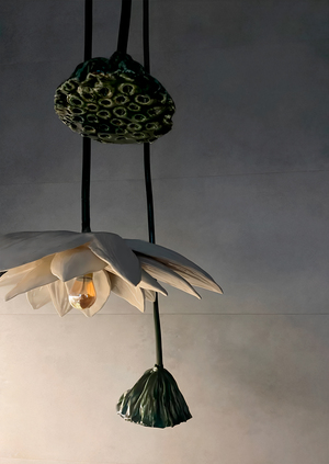 Фарфоровые светильники «Лотос»