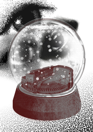 Сценография к спектаклю «Орестея»