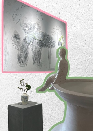  «Тем временем» и «Шум внутри облака»: выставка вне галереи