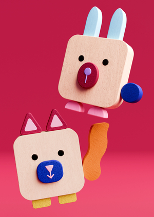 Модульные зверята