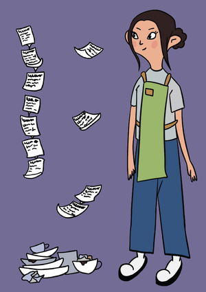 Один день из жизни официантки