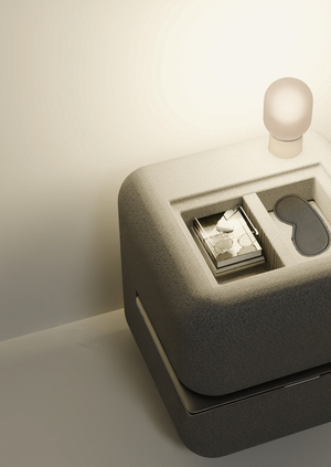 VIBRE — функциональная тумбочка-пуф