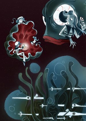 На глубине