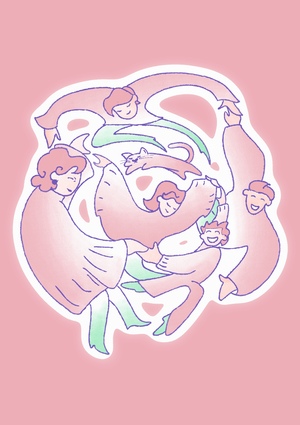 словно цветок