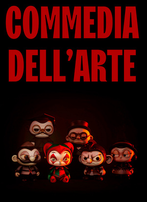 Серия игрушек commedia dell’arte
