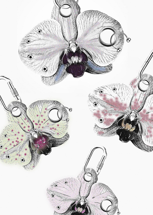 ORCHID AMULET | брелки с пирсингом