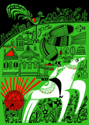 Захохломилось