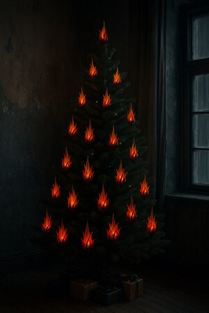 Раз, два, три, ёлочка, гори!!!