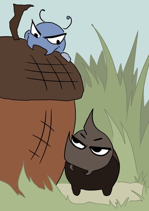 История трёх Ж (Жук, Жук и Желудь)