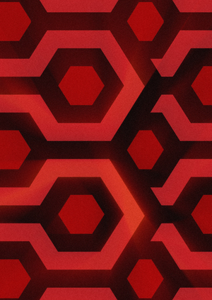 "The Shining" title sequence