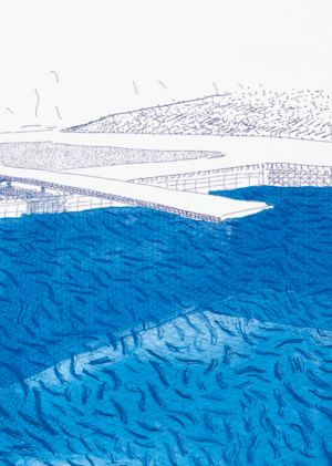 Диалектика материального и эфемерного в иллюстрациях Дэвида Хокни