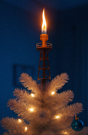 Сет ёлочных игрушек для «Газпрома»