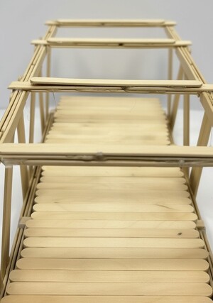 Параллельная ферма с треугольной решеткой