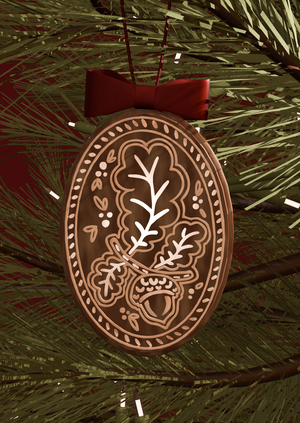 Пряничная елочная игрушка