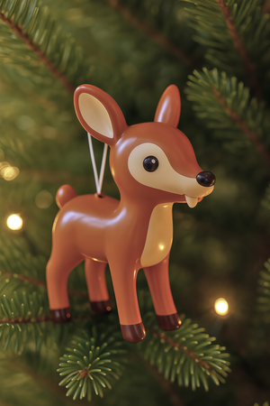 Елочные игрушки «Животные Красной книги»