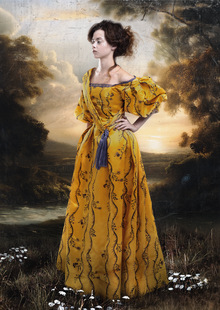 That Fantastic Baroque Flamingo REPLICA DRESS